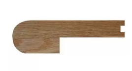 5/8 x 5-1/2" Stair Nose Red Oak Around Unfinished