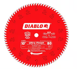 10'' Diablo Blade 80 Tooth