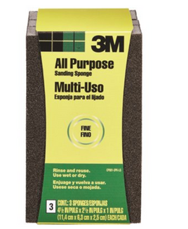 4.5 in. x 2.5 in. x 1 in. 120 Fine-Grit Block Sanding Sponge