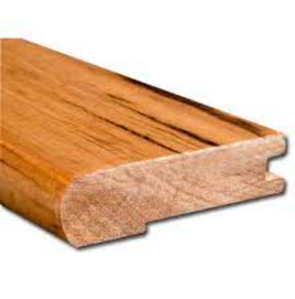 3/4 x 3-1/4 '' Stair Nose  Unfinished Tigerwood