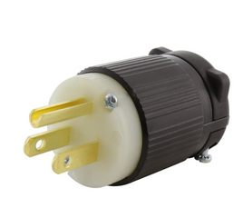 125 Volt, 15 Amp Male Plug Connector