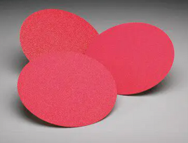 8" Norton Redheat Disc 120 Grit 78109 Trio Sander