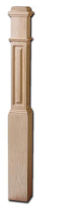 4691-RP Raised Panel Box Newel