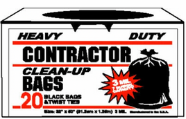 Heavy Duty Contractor Garbage 20 Units