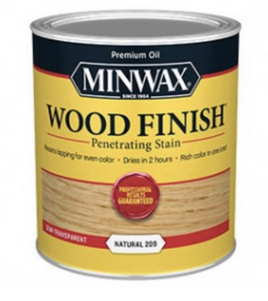 MINWAX 70000444 209 NATURAL WOOD FINISH PENETRATING STAIN