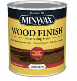 MINWAX 700504444 273 ESPRESSO WOOD FINISH PENETRATING STAIN