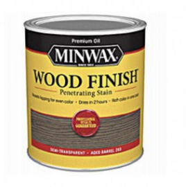 MINWAX 701054444 283 AGED BARREL WOOD FINISH PENETRATING STAIN PREMUIM OIL