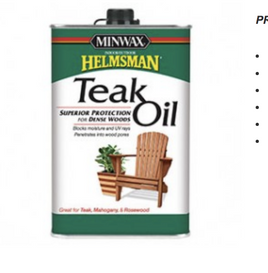 MINWAX SPECIALTIES 67100 TEAK OIL