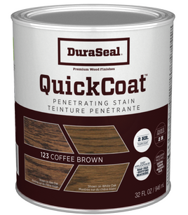 DuraSeal Quick Coat Stain - Coffee Brown Quart
