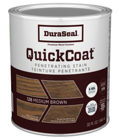 DuraSeal Quick Coat Stain - Medium Brown Quart