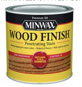MINWAX 223104444 231 GUNSTOCK WOOD FINISH PENETRATING STAIN