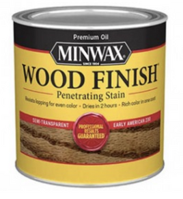 MINWAX 223004444 230 EARLY AMERICAN WOOD FINISH PENETRATING STAIN