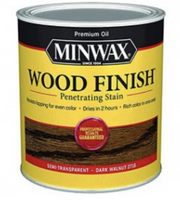 MINWAX 227164444 2716 DARK WALNUT WOOD FINISH PENETRATING STAIN