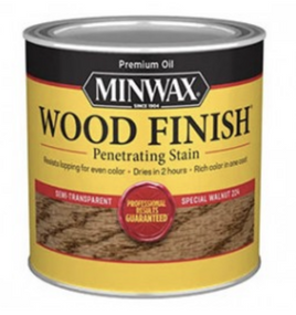 MINWAX 222404444 224 SPECIAL WALNUT WOOD FINISH PENETRATING STAIN 8 OZ