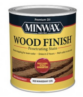 MINWAX 70007444 225 RED MAHOGANY WOOD FINISH PENETRATING STAIN