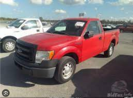 CAR-48 - 2008 Red  Ford F150 Car Rental Red Pick Up Truck 10/2023 Vin#1FTRF14W58KD09277 Plate # E61PFT