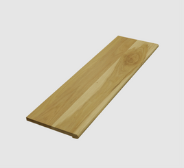 1-1/16 x 11-1/2 X 72" Regular Hard Hickory Stair Treads