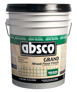 Absco Grand Clear 1K Semi Gloss 5 Gal Waterbased