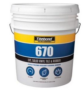 670 Titebond Flooring Adhesive 4 GAL