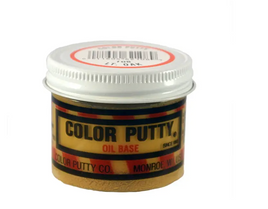 COLOR PUTTY #108 LIGHT OAK 3.68 OZ JAR OIL BASED WOOD FILLER PUTTY