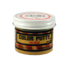 3.68 OZ Light Oak Color Putty #108 Oil Based Wood Filler Putty