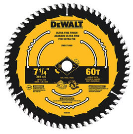 7-1/4" Dewalt Saw Blade 60 Teeth