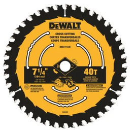 7-1/4" Dewalt Saw Blade 40 Teeth