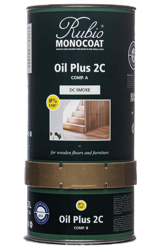 Rubio Monocoat Oil Plus 2C DC Smoke 1.3 L| Defaria Flooring