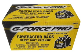 G-FORCE 44472 PRO 7 BUSHEL 20 COUNT CONTRACTOR BAGS - 2.5 MIL