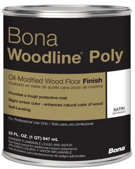 Bona Woodline Poly Satin 1 Qt