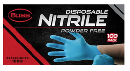 Disposable Nitrile Powder Free Medium 100 Pack