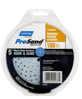 5" Norton ProSand Multi Air Disc 80 Grit 50PK