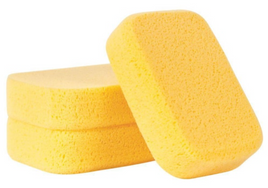 QEP 7-1/2" x 5-1/2" Extra Large Grouting, Cleaning and Washing Sponge (3-Pack)