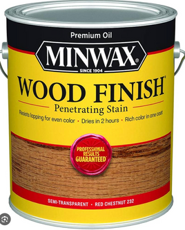 Minwax Stain Red Chestnut 1 Gal