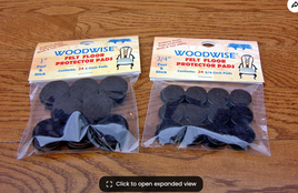 7/8" Woodwise Beige Tap-Ins Protector Pads