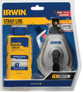 Irwin Strait-Line BLUE Marking Chalk 4oz.