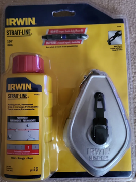 Irwin Strait-Line RED Marking Chalk 4oz.