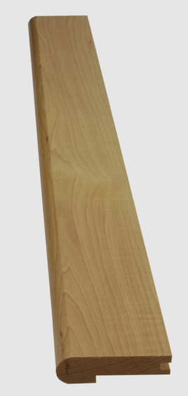 3/4 x 3-1/2 Hickory Stair Nose Unfinished