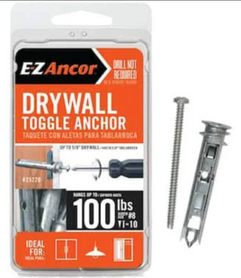 2" Drywall Toggle Anchor