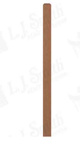 LJ-4110-RO  3 X 48 Smith  Post Red Oak