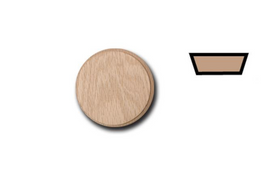 1-1/2 '' White Oak Plugs ( Bags w 5 )