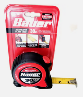 Bauer Tape Maesure 30 ft