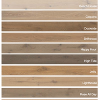 9/16 x 7-1/2 x 75 Coast Eng Hardwood Floors Happy Hour White oak