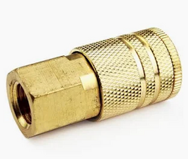 6-Ball Brass Coupler with 1/4-Inch Female NPT