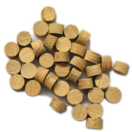 3/4 White Oak Wood Plug