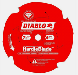 7-1/4" Diablo Blade 4 Teeth