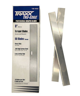 Traxx TXB-0032 8" HD Floor Scraper Blades (10 Pack)