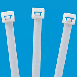 11 in. White Cable Ties 100 Pk.