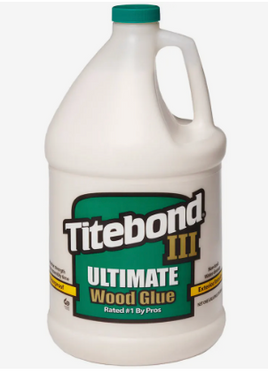 TITEBOND III ULTIMATE WOOD WOOD GLUE 3.785 LITERS