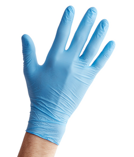 M Nitrile Gloves Powder Free 100 Pcs